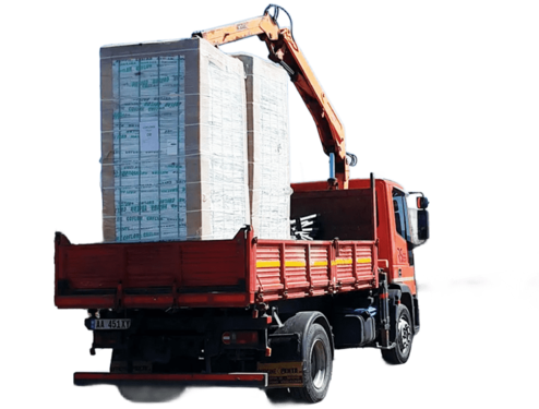 Kamion me vinç me qira